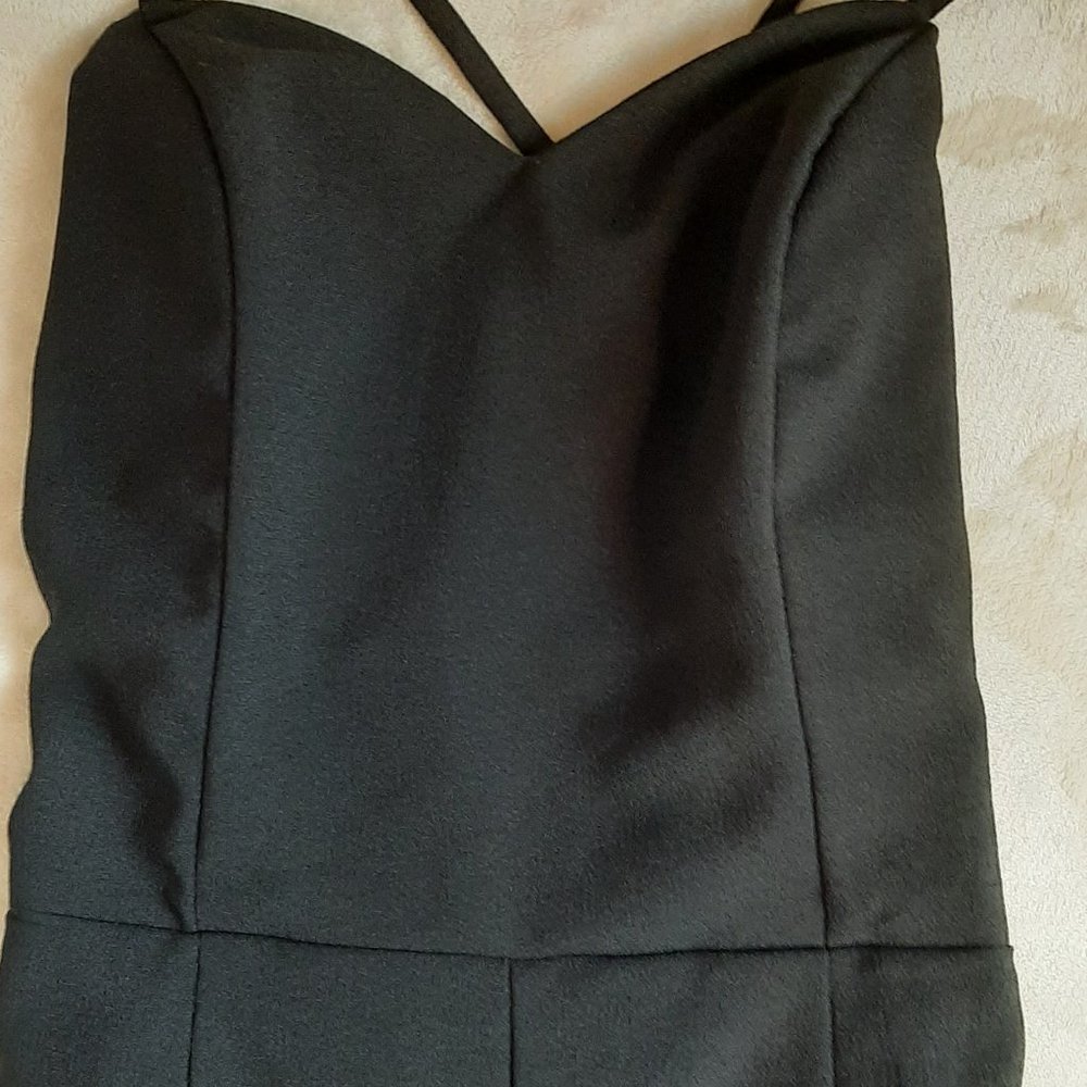 SOLEMIO dressy jumpsuit, with open tie back.